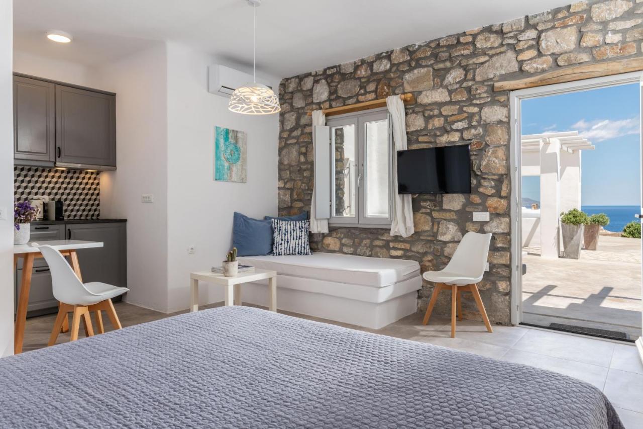 Aegean View Apartments Mykonos Agios Ioannis Diakoftis エクステリア 写真