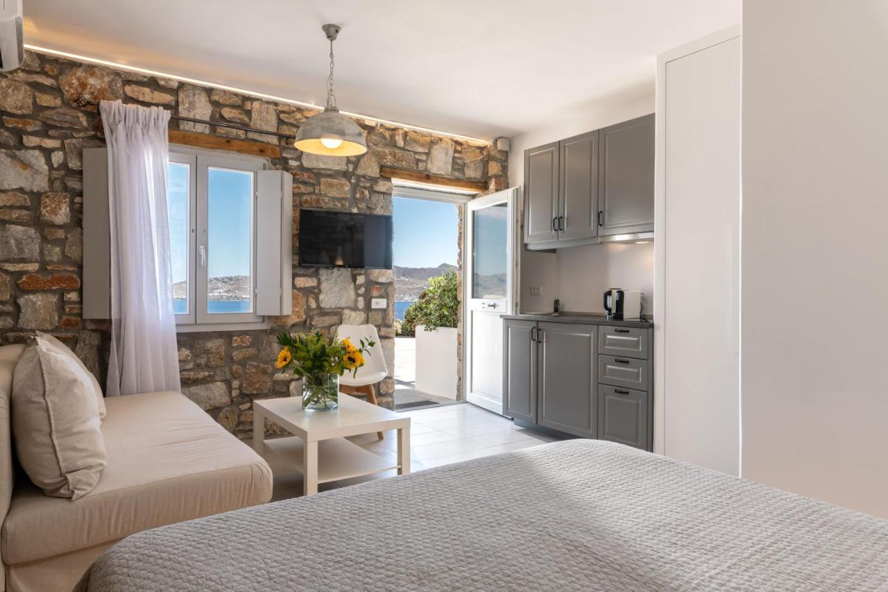 Aegean View Apartments Mykonos Agios Ioannis Diakoftis エクステリア 写真