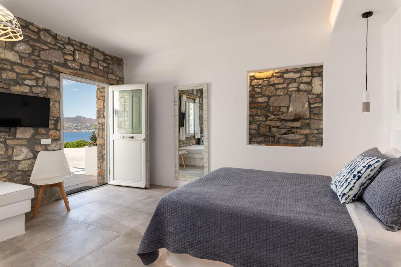 Aegean View Apartments Mykonos Agios Ioannis Diakoftis エクステリア 写真