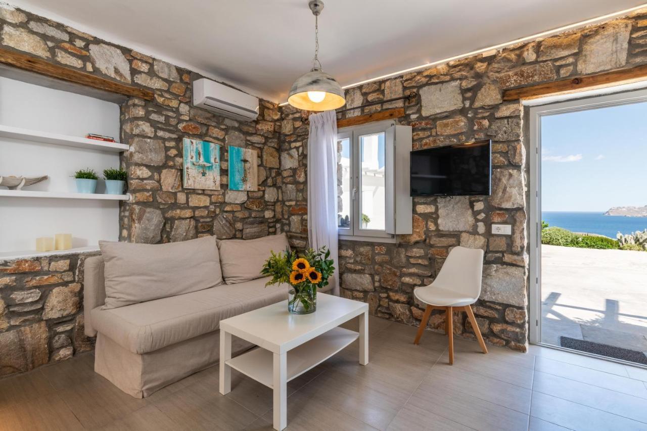 Aegean View Apartments Mykonos Agios Ioannis Diakoftis エクステリア 写真