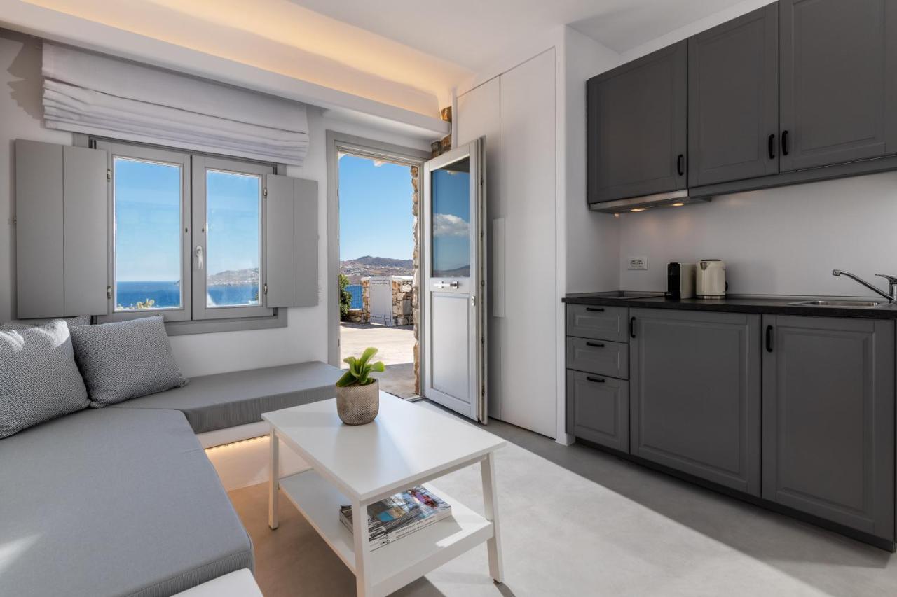 Aegean View Apartments Mykonos Agios Ioannis Diakoftis エクステリア 写真